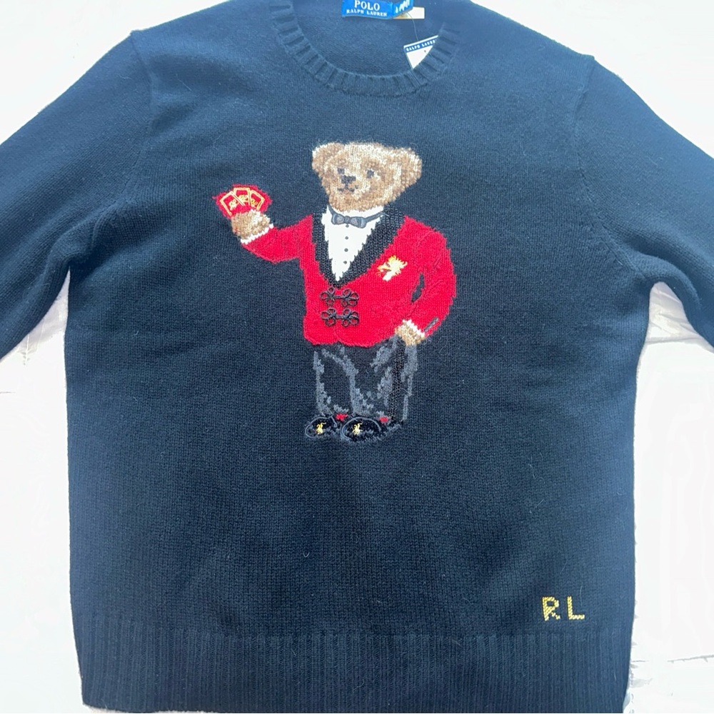 Ralph Lauren Polo Bear (Playboy) Sweater. LoLife’s get at me